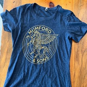 Mumford and Sons concert tee